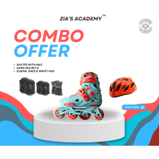 Recreational Inline Roller Skates Combo