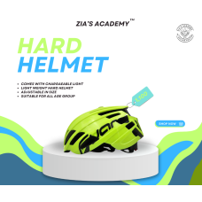 Helmet with LED lights